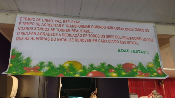 CONFRATERNIZAÇÃO DE FIM DE ANO DOS COLABORADORES DO ISULPAR-2
