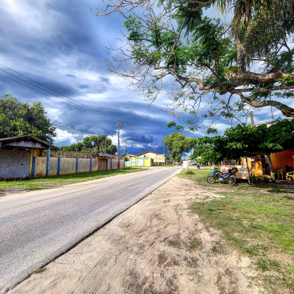 Temporal ao fim do dia em Pontal do Paraná