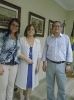 PRESIDENTE DA MANTENEDORA É RECEBIDA PELO PREFEITO MUNICIPAL