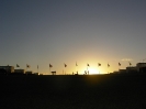 O pôr do sol no Congresso Nacional